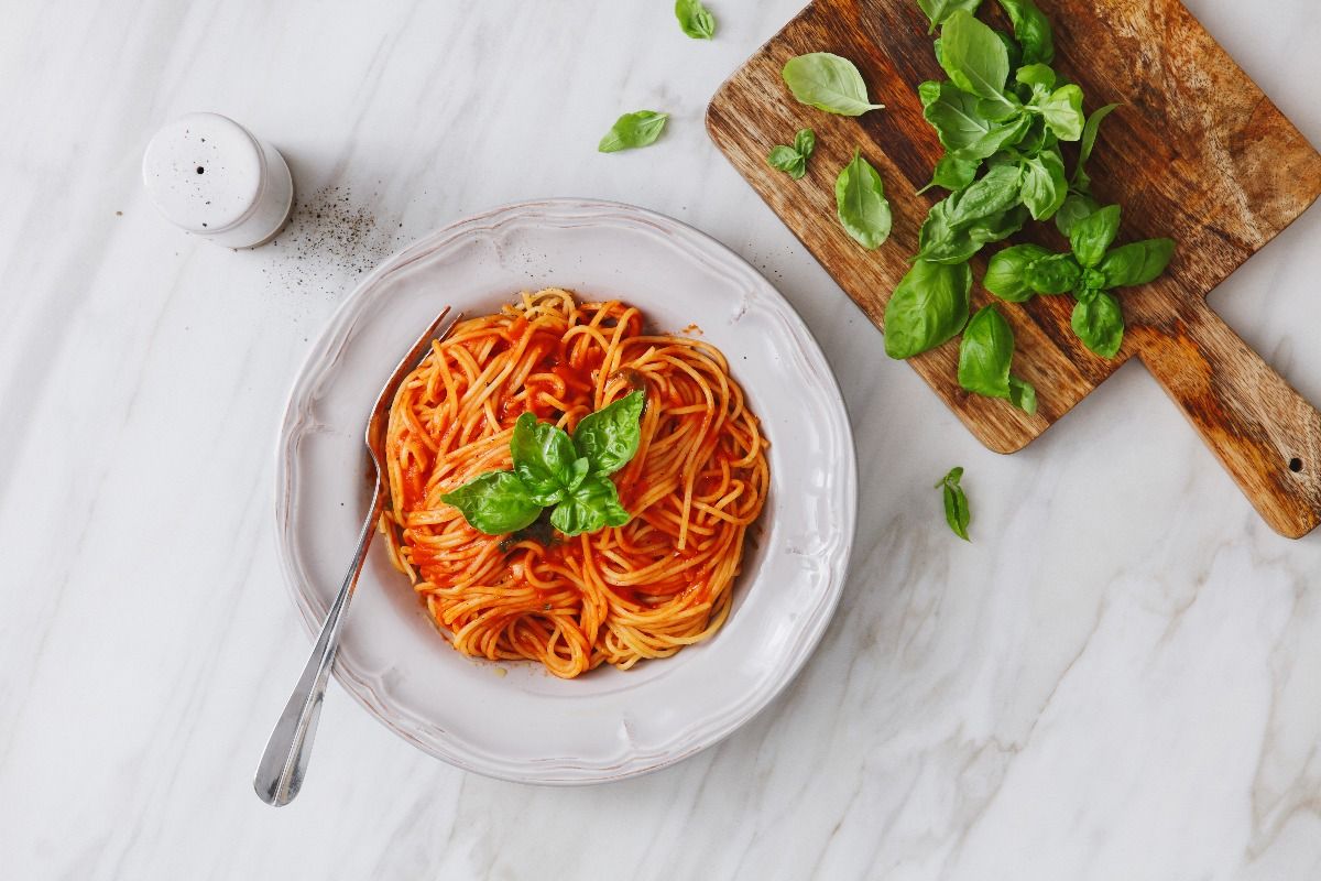 Spaghetti with tomato sauce. (Getty Images)