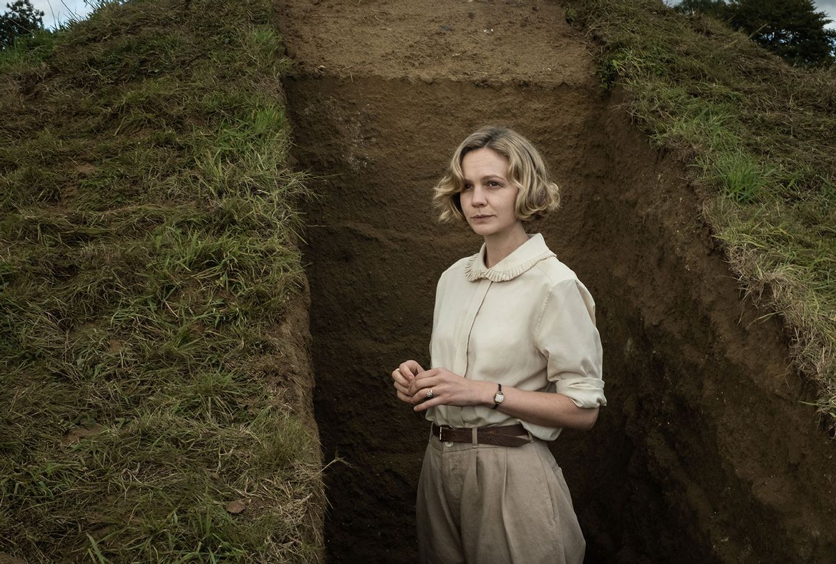 Carey Mulligan in "The Dig" (Larry Horricks/Netflix)