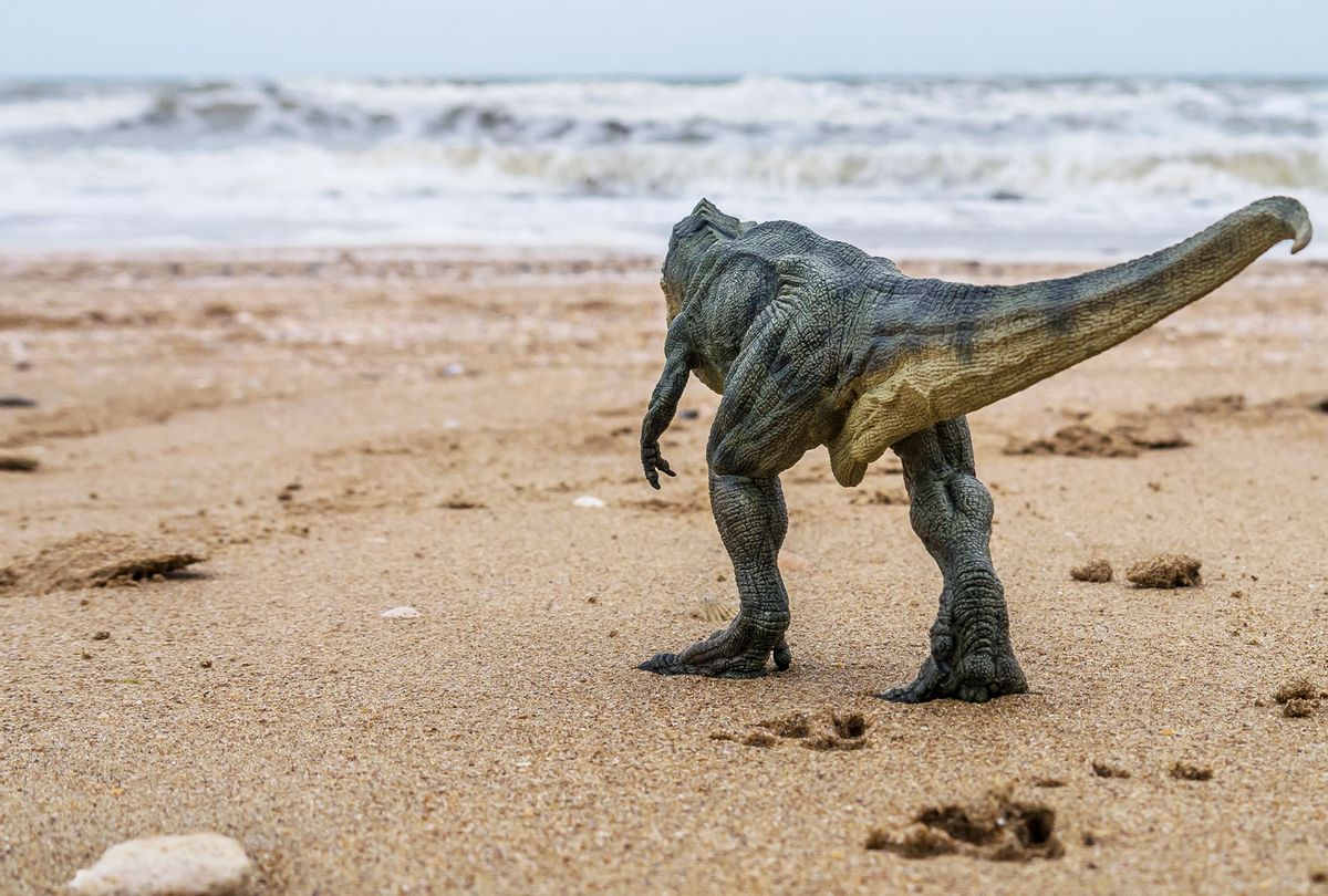 dinosaur on beach (Getty Images)