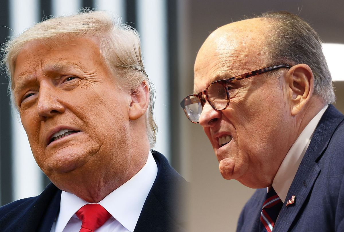 Donald Trump and Rudy Giuliani (Photo illustration by Salon/Getty Images)