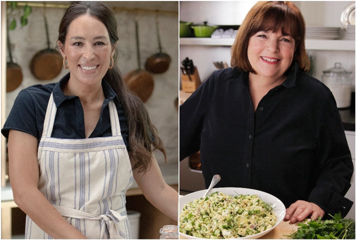 Joanna Gaines of "Magnolia Table" and Ina Garten of "Barefoot Contessa" (Discovery Networks)