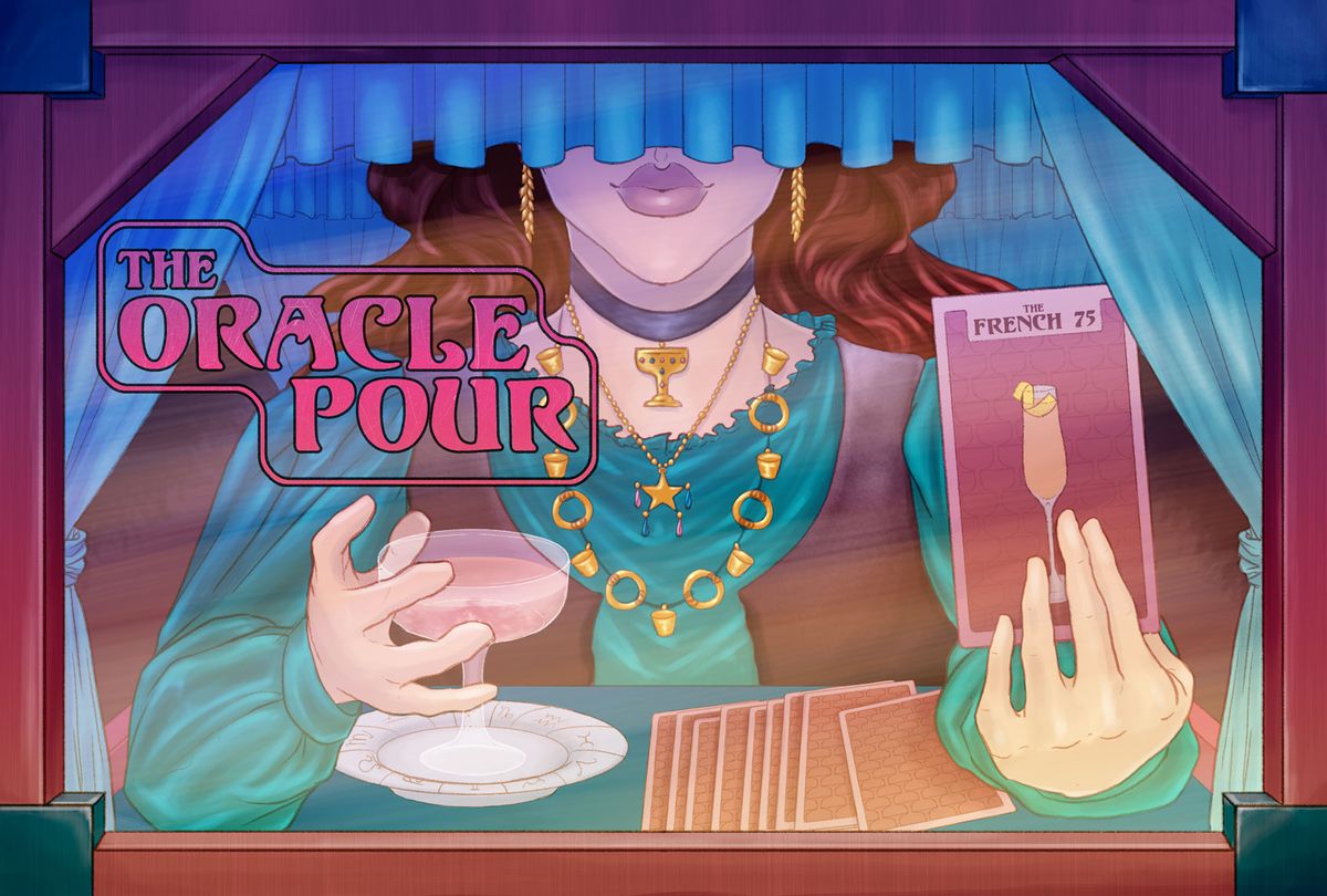 The Oracle Pour (Illustration by Ilana Lidagoster)