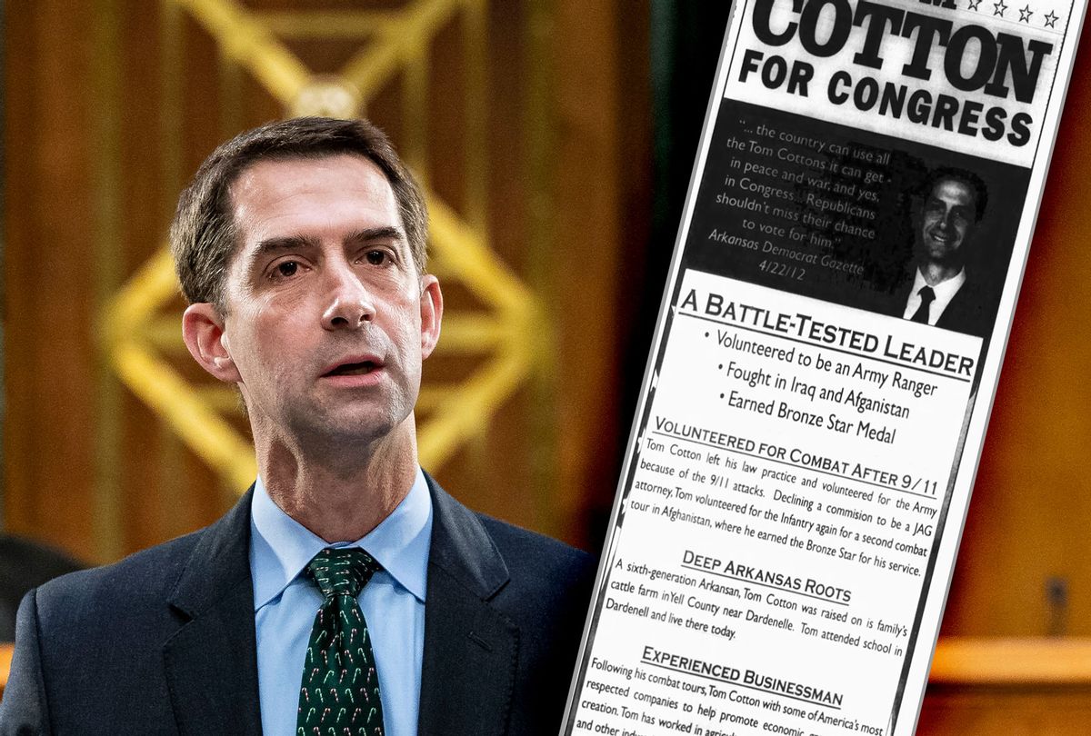 Tom Cotton (Photo illustration by Salon/Getty Images)