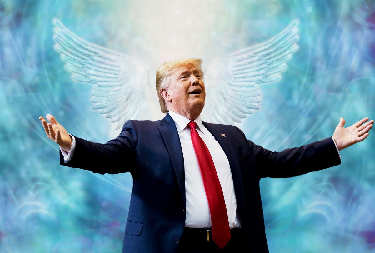 Donald Trump, "light worker" extraordinaire  (Photo illustration by Salon/Getty Images)