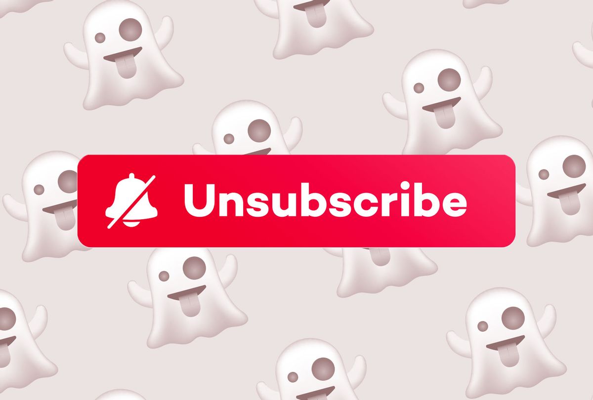 Ghosting/Unsubscribing, concept (Photo illustration by Salon/Getty Images)