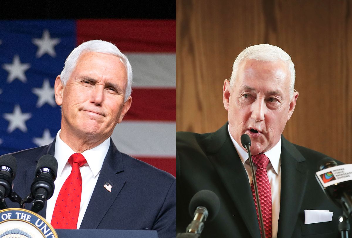 Mike Pence and Greg Pence (Photo illustration by Salon/Getty Images)