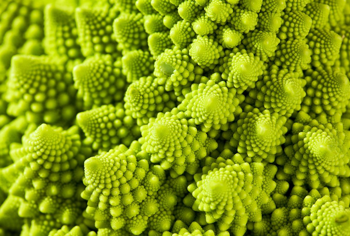 Romanesco Broccoli, close up (Getty Images)