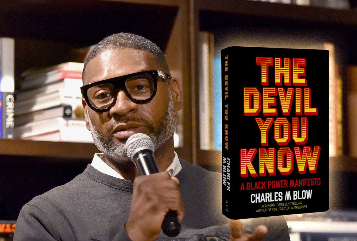 The Devil You Know: A Black Power Manifesto by Charles M. Blow (Photo illustration by Salon/Getty Images/Harper Collins)