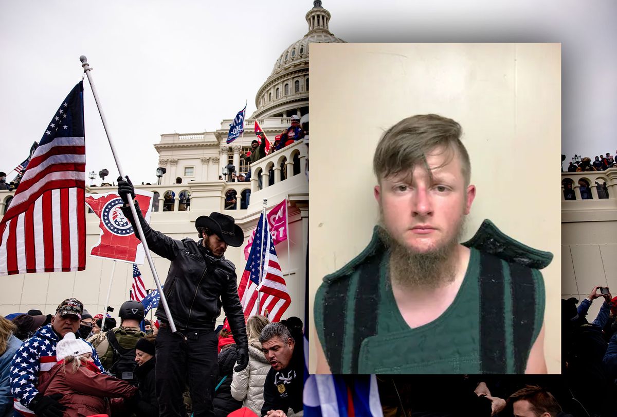 Capitol Riot on January 6, 2021 | Robert Aaron Long, 21, was arrested in connection with eight fatal shootings at three spas in the Atlanta area. (Photo illustration by Salon/Getty Images/Crisp County Sheriff's Office)