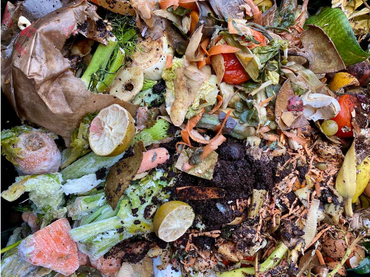 Compost after drop off in Queens, New York. (Getty Images)