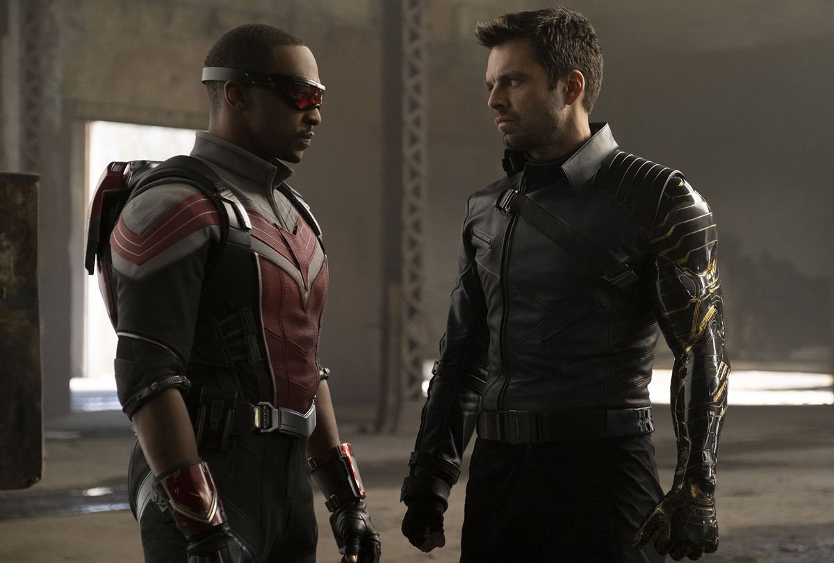 Anthony Mackie and Sebastian Stan in "The Falcon and the Winter Soldier" (Chuck Zlotnick/Disney+)