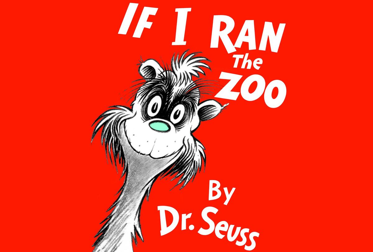 If I Ran The Zoo by Dr. Suess (Book cover courtesy of the Dr. Seuss Media Center)