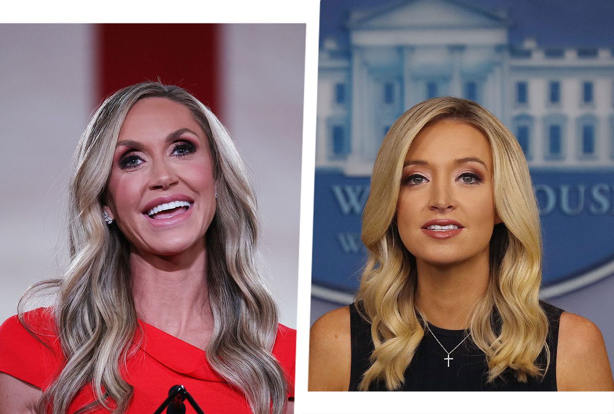 Lara Trump and Kayleigh McEnany (Photo illustration by Salon/Getty Images)