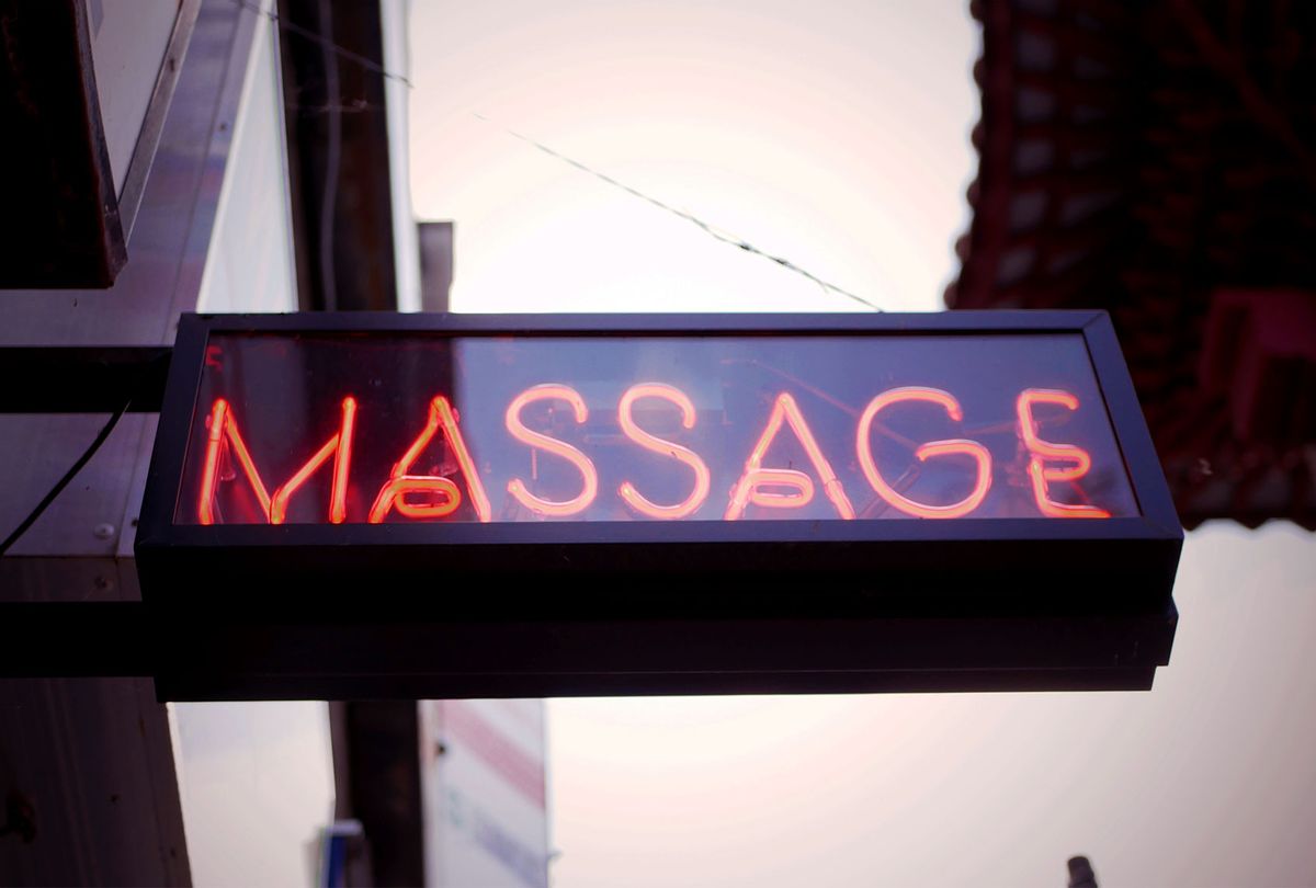 Massage Parlor Sign (Getty Images)