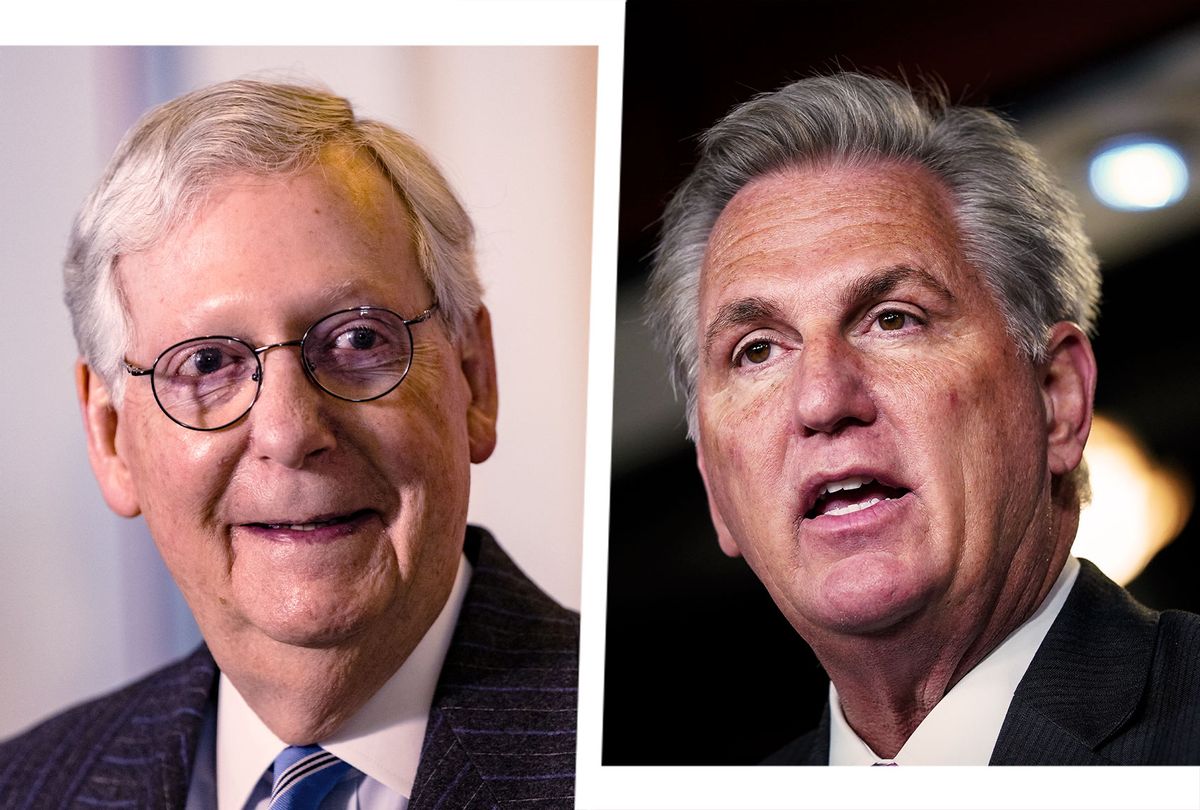 Mitch McConnell and Kevin McCarthy (Photo illustration by Salon/Getty Images)
