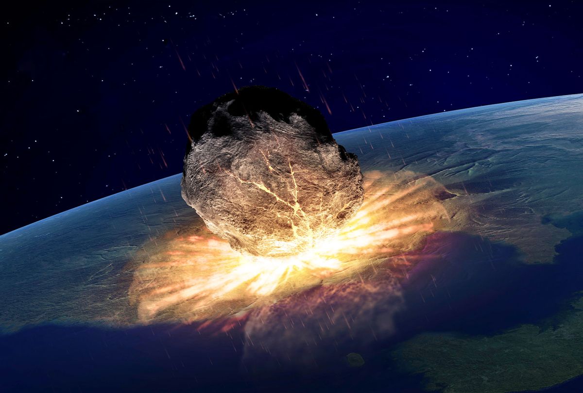 Meteor hitting earth (Getty Images)