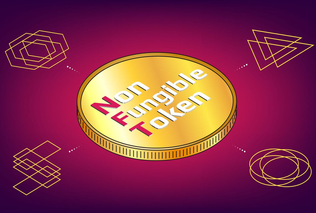 NFT non fungible tokens infographics (Getty Images)