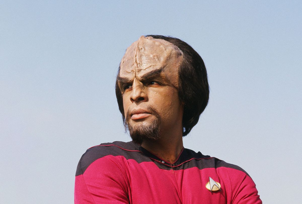 Michael Dorn as Worf from "Star Trek: The Next Generation" (George Rose/Getty Images)