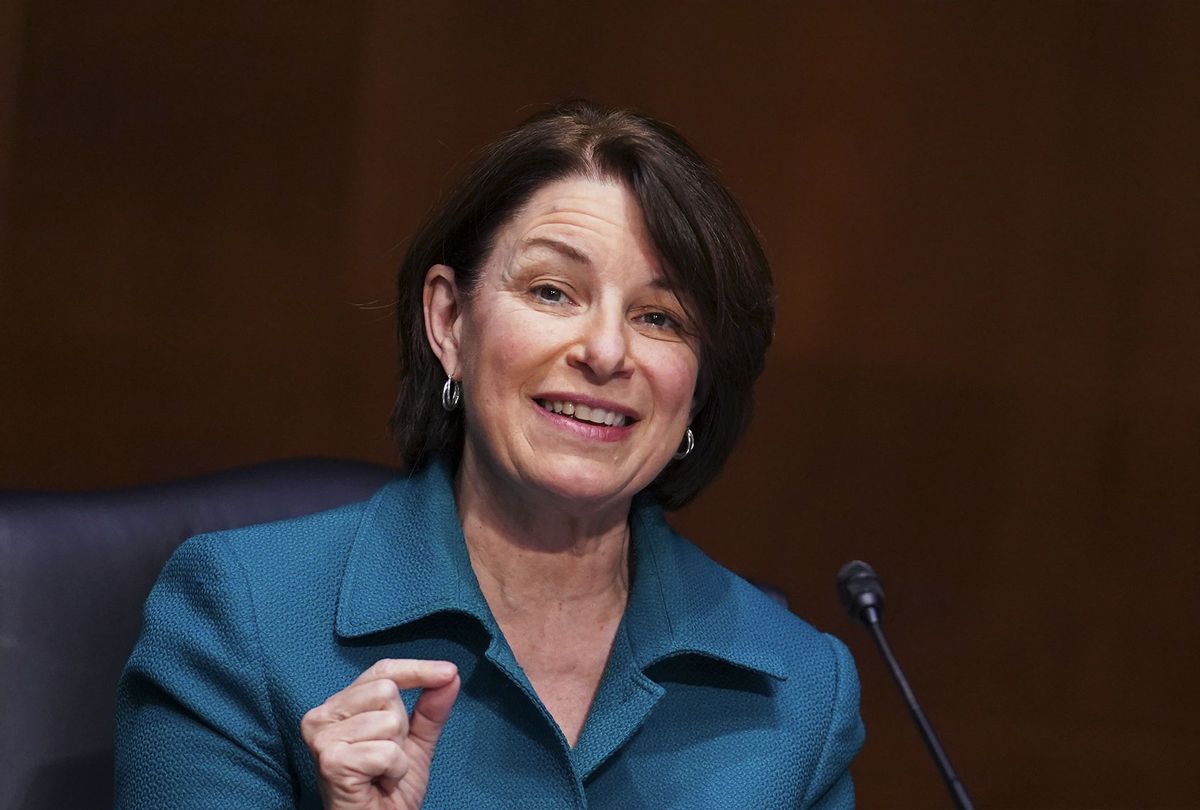 Senator Amy Klobuchar (Sarah Silbiger-Pool/Getty Images)