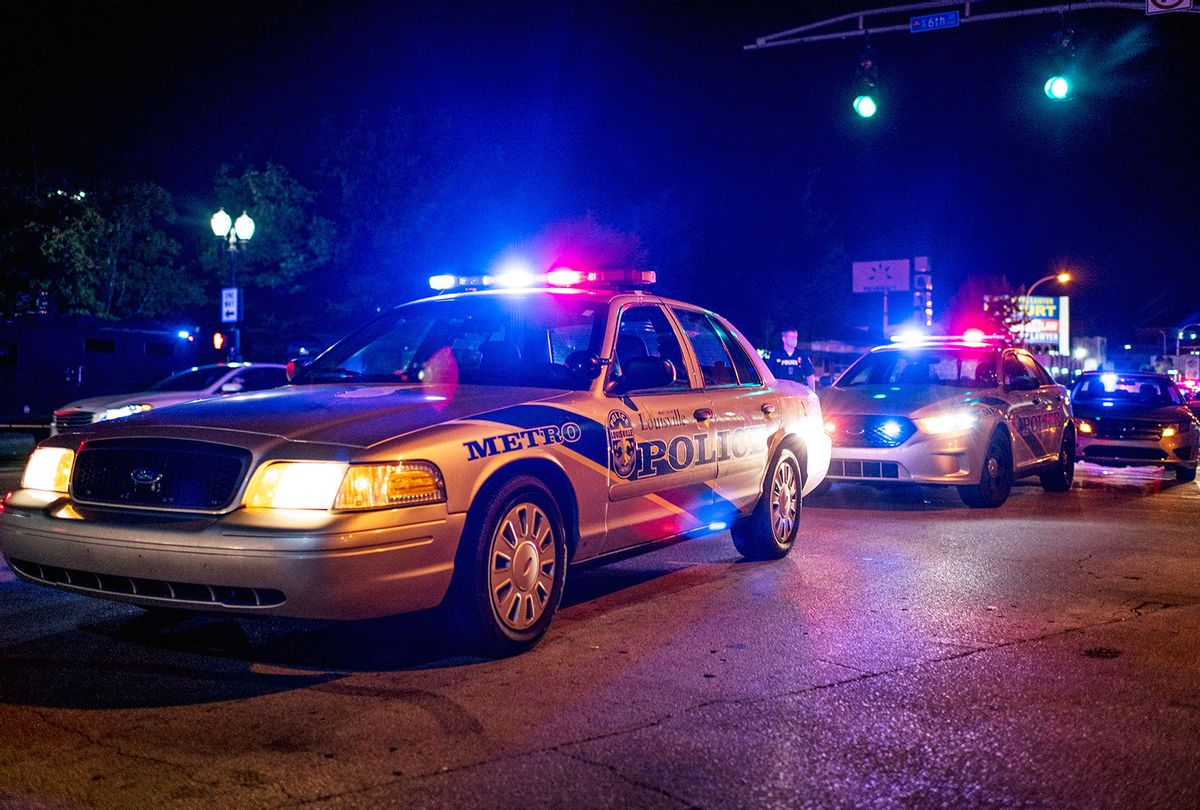 Louisville Metro Police vehicles (Brandon Bell/Getty Images)