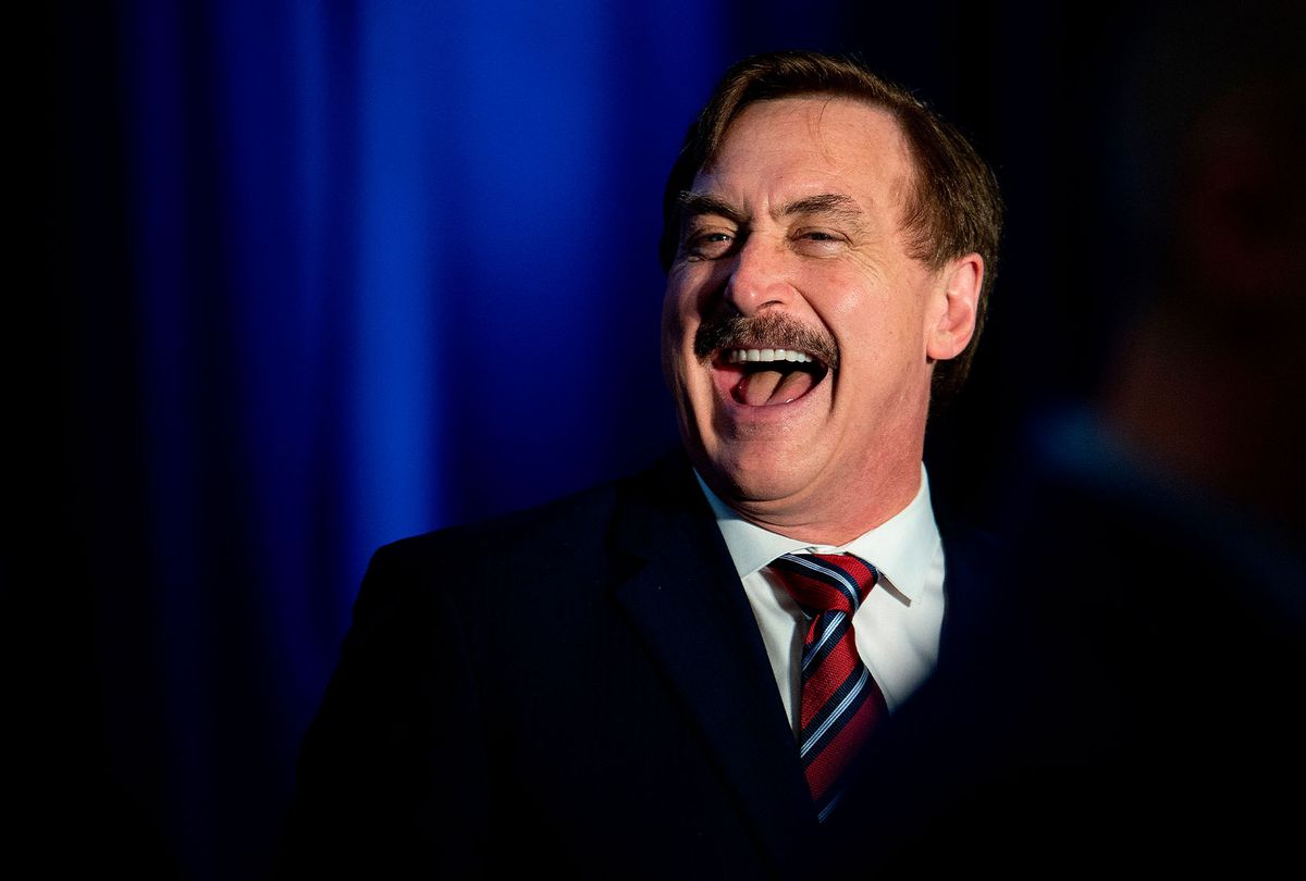 My Pillow CEO Michael Lindell (JIM WATSON/AFP via Getty Images)