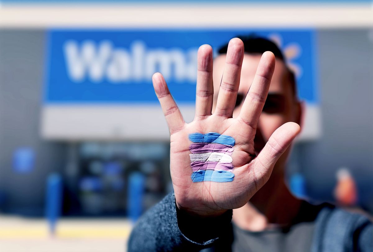 Being trans at Walmart (Photo illustration by Salon/Getty Images)