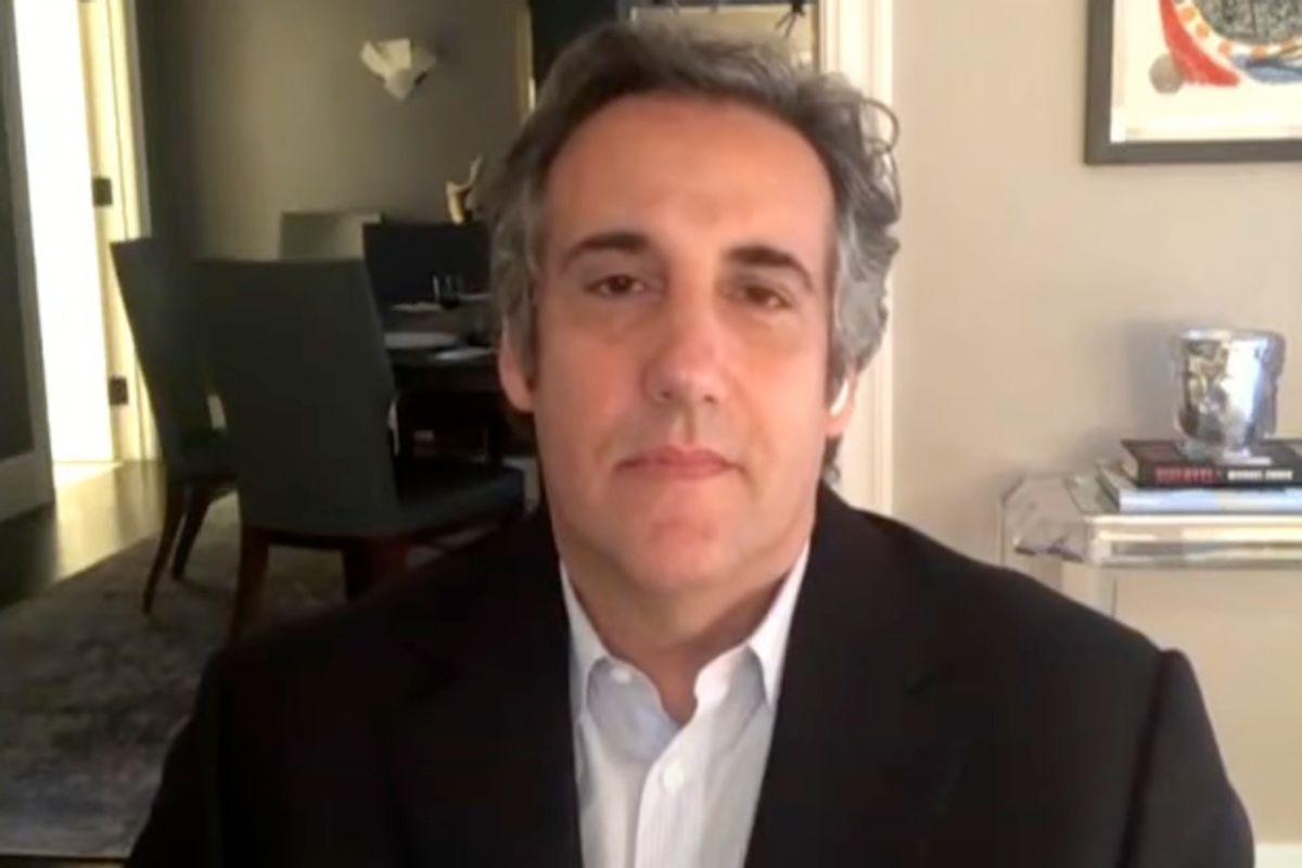 President Donald Trump's former personal attorney Michael Cohen (MSNBC)