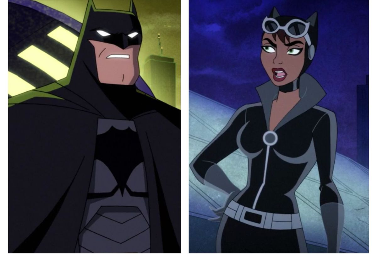 Batman and Catwoman in "Harley Quinn" (Warner Bros. Television Distribution/HBO Max)