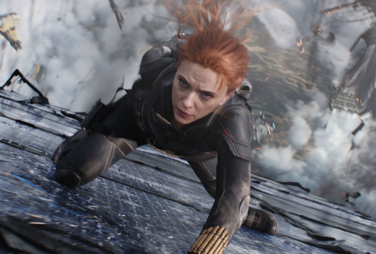 Scarlett Johansson as Natasha Romanoff in "Black Widow" (Disney+/Marvel Studios)