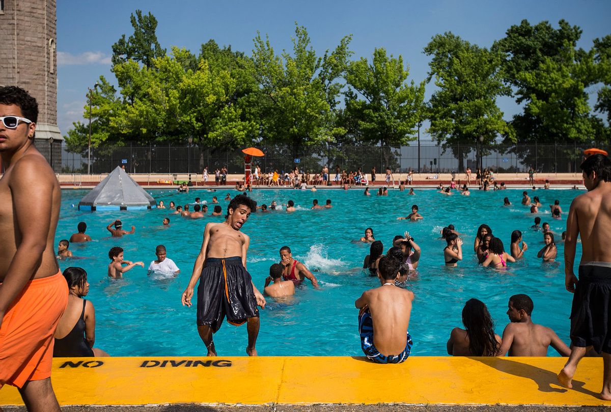 High Bridge Park Pool at 174th Street on June 27, 2014 in the Washington Heights neighborhood of New York City (Andrew Burton/Getty Images)