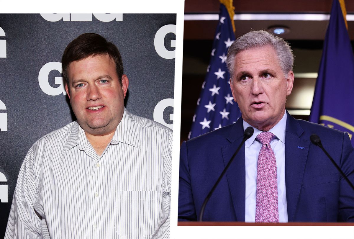 Frank Luntz and Kevin MCarthy (Photo illustration by Salon/Getty Images)