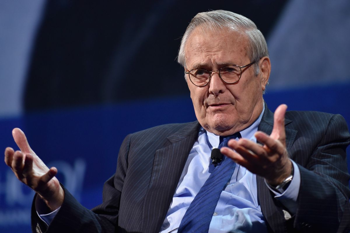 Former Secretary of Defense Donald Rumsfeld (Bryan Bedder/Getty Images)