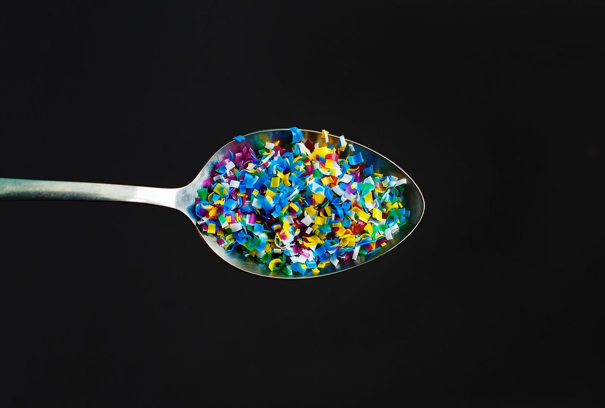 Microplastic in spoon (Getty Images/Olena Sakhnenko)