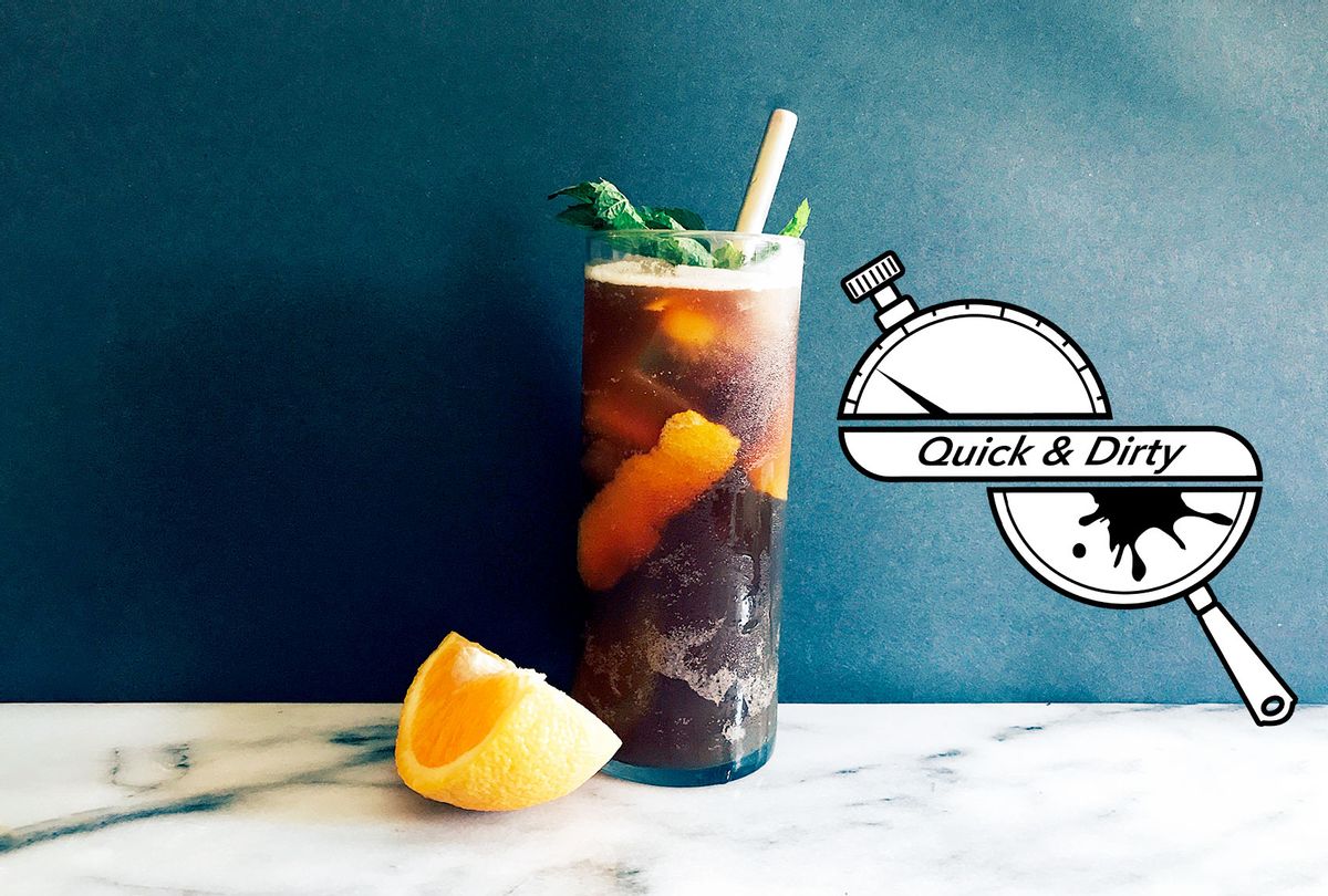Orange coffee soda is your mysteriously delicious summer drink