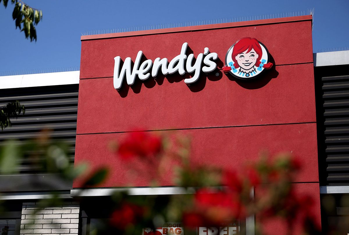 A view of a Wendy's restaurant on May 12, 2021 in Pinole, California. (Justin Sullivan/Getty Images)