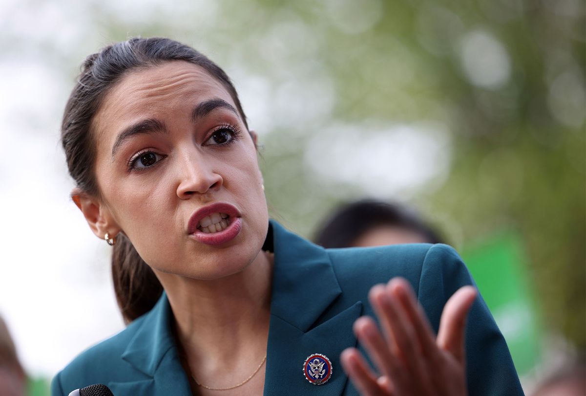 U.S. Rep. Alexandria Ocasio-Cortez (D-NY) (Kevin Dietsch/Getty Images)