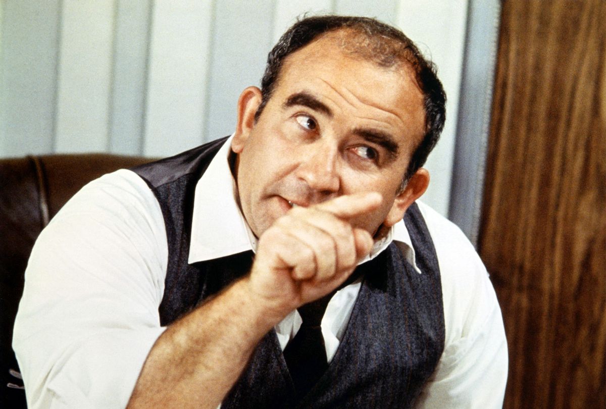 Ed Asner as newspaper editor Lou Grant in "The Mary Tyler Moore Show," circa 1975 (Silver Screen Collection/Getty Images)