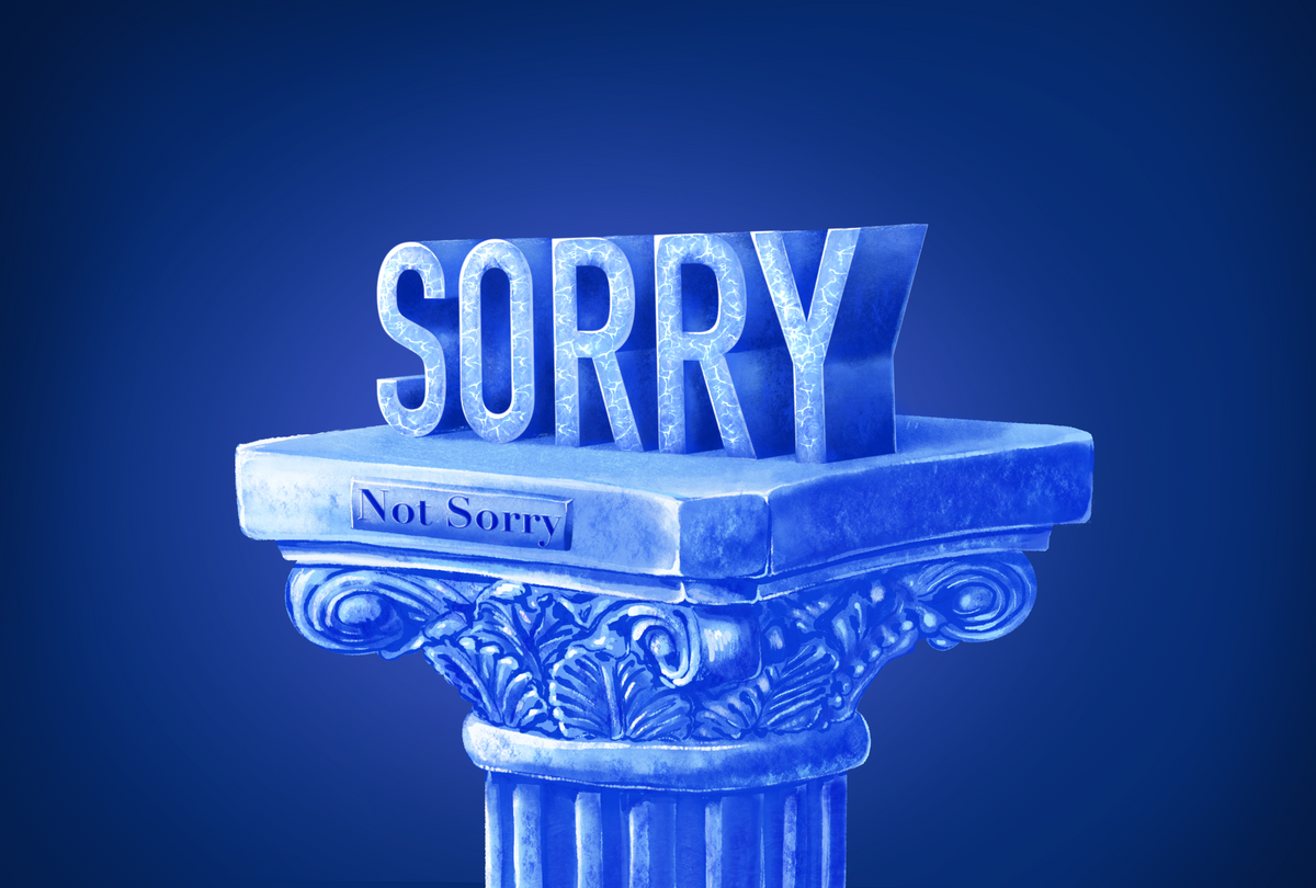 Sorry, not sorry (Illustration by Ilana Lidagoster)