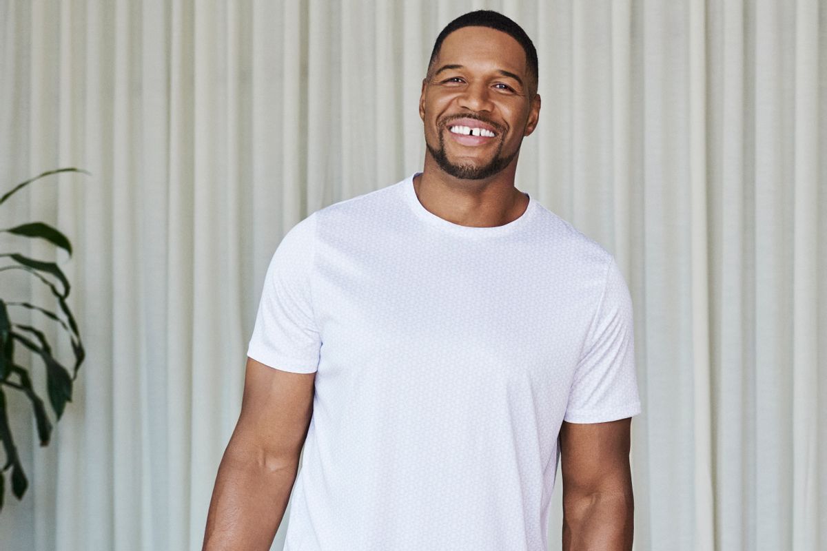 Michael Strahan On Msx Menswear Collection The Hollywood Reporter Ng 