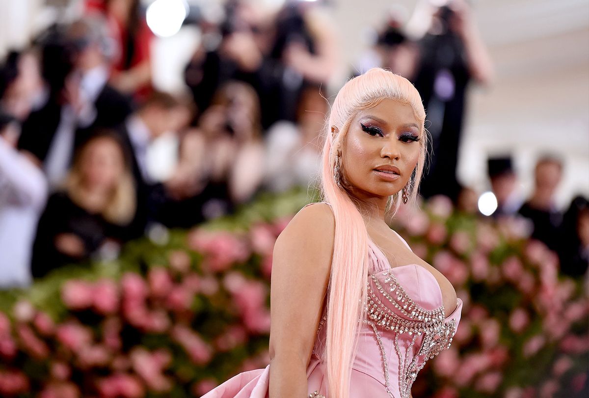 Nicki Minaj attends The 2019 Met Gala Celebrating Camp: Notes on Fashion at Metropolitan Museum of Art on May 06, 2019 in New York City. (Jamie McCarthy/Getty Images)