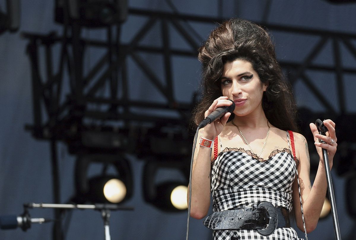 Amy Winehouse performs onstage at Lollapalooza in Grant Park on August 5, 2007 in Chicago, Illinois (Roger Kisby/Getty Images)