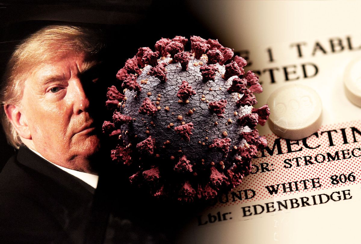 Donald Trump | COVID-19 | Ivermectin (Photo illustration by Salon/Getty Images)