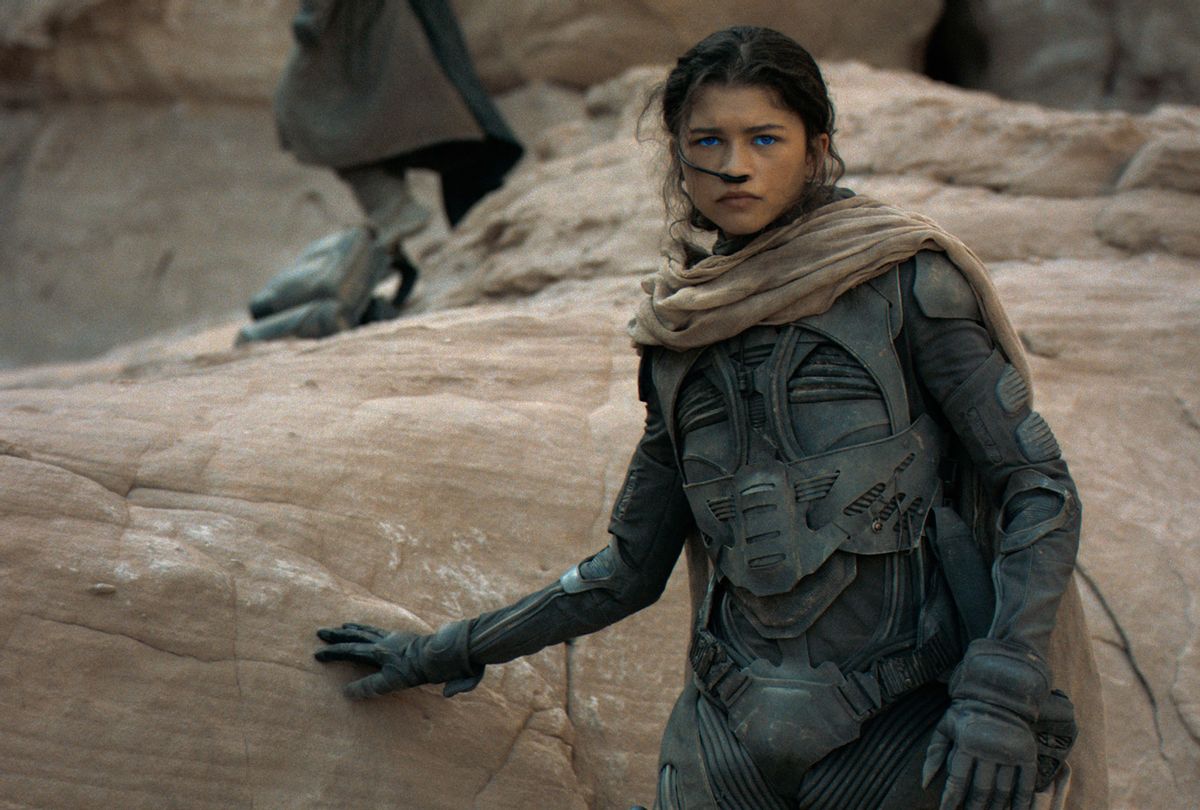 Zendaya in "Dune" (Warner Bros./Legendary Pictures)