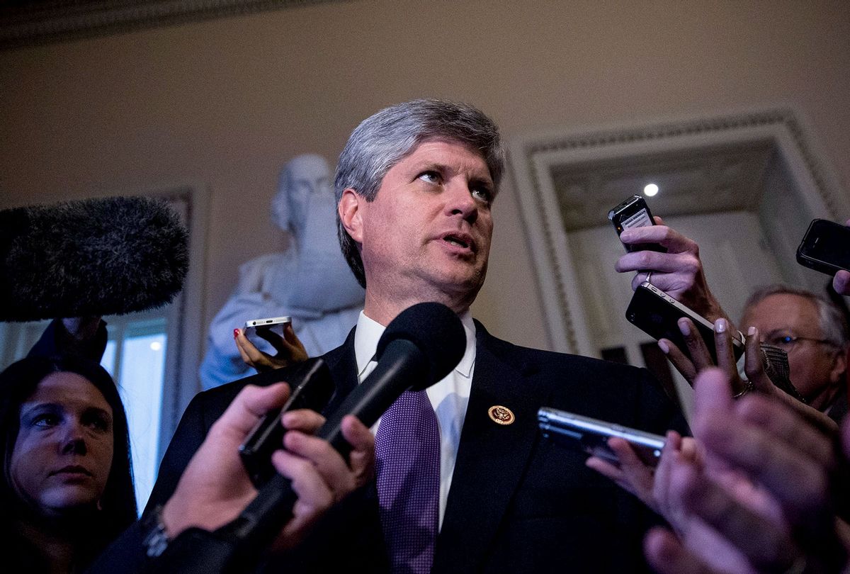 U.S. Rep. Jeff Fortenberry (R-NE) walks through the Capitol Building in Washington, DC. (Andrew Burton/Getty Images)