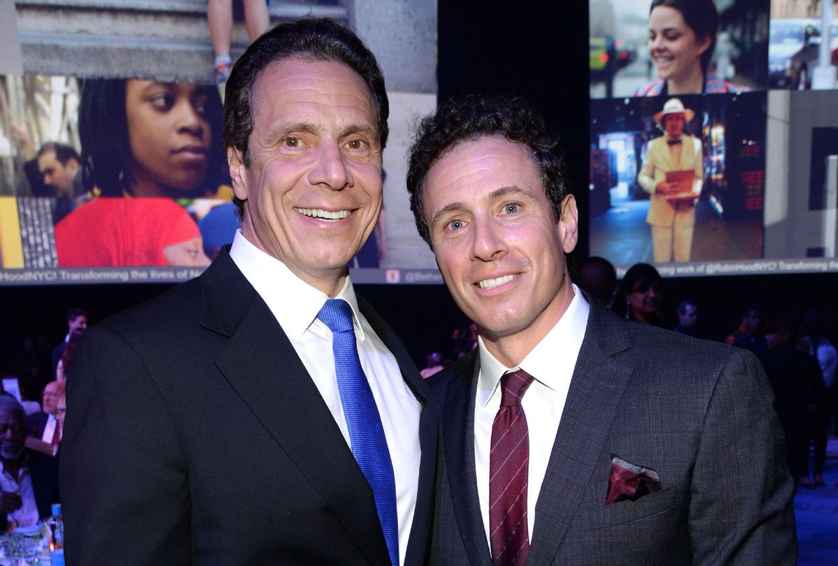 Andrew Cuomo and Chris Cuomo (Kevin Mazur/Getty Images)