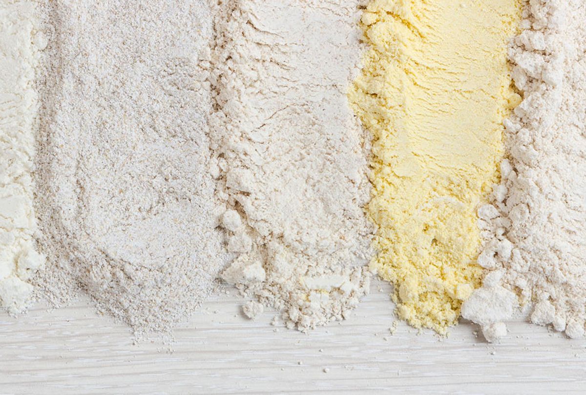 Wheat-free flours. (Photo courtesy of the Institute of Culinary Education)