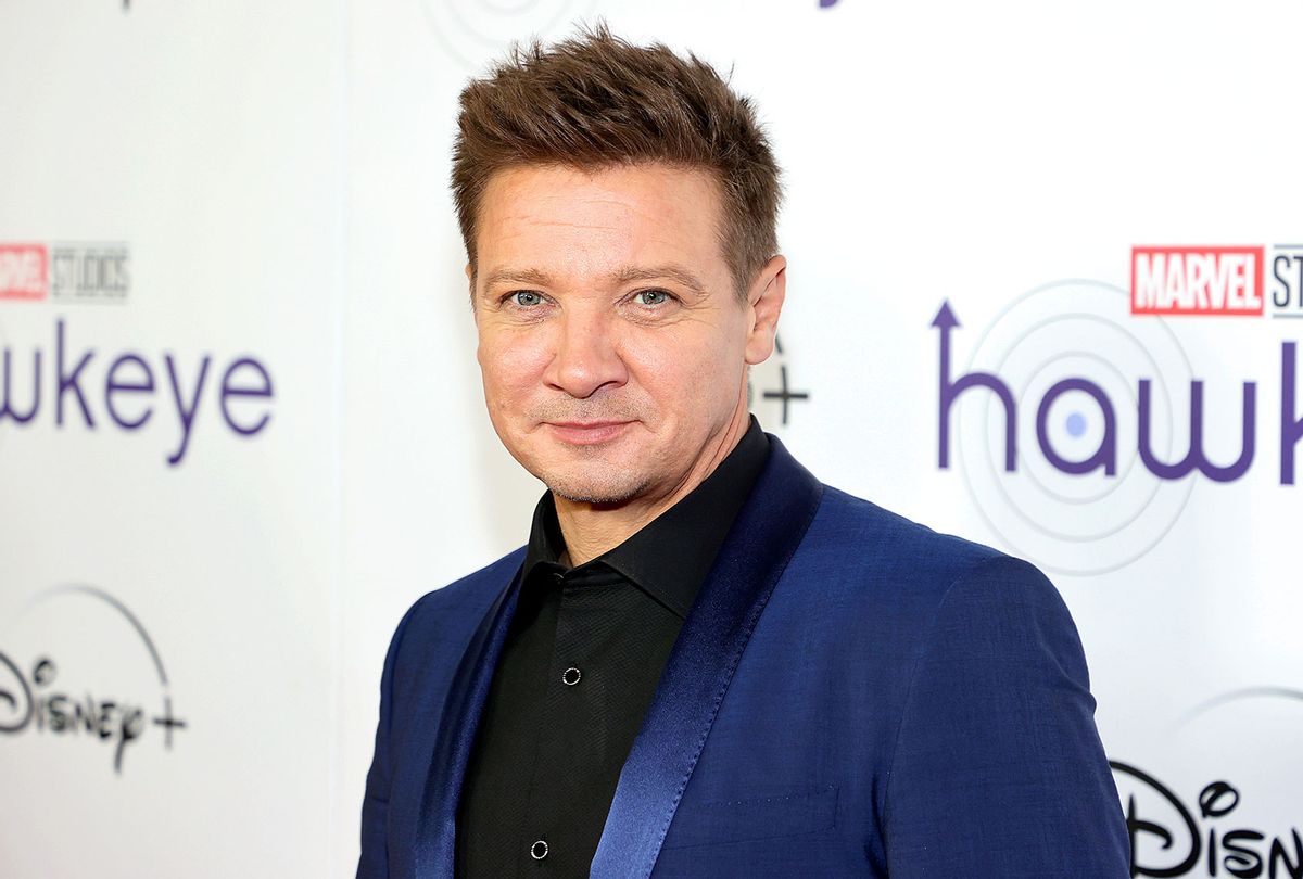 Jeremy Renner attends the "Hawkeye" New York special fan screening at AMC Lincoln Square on November 22, 2021 in New York City (Theo Wargo/Getty Images for Disney)