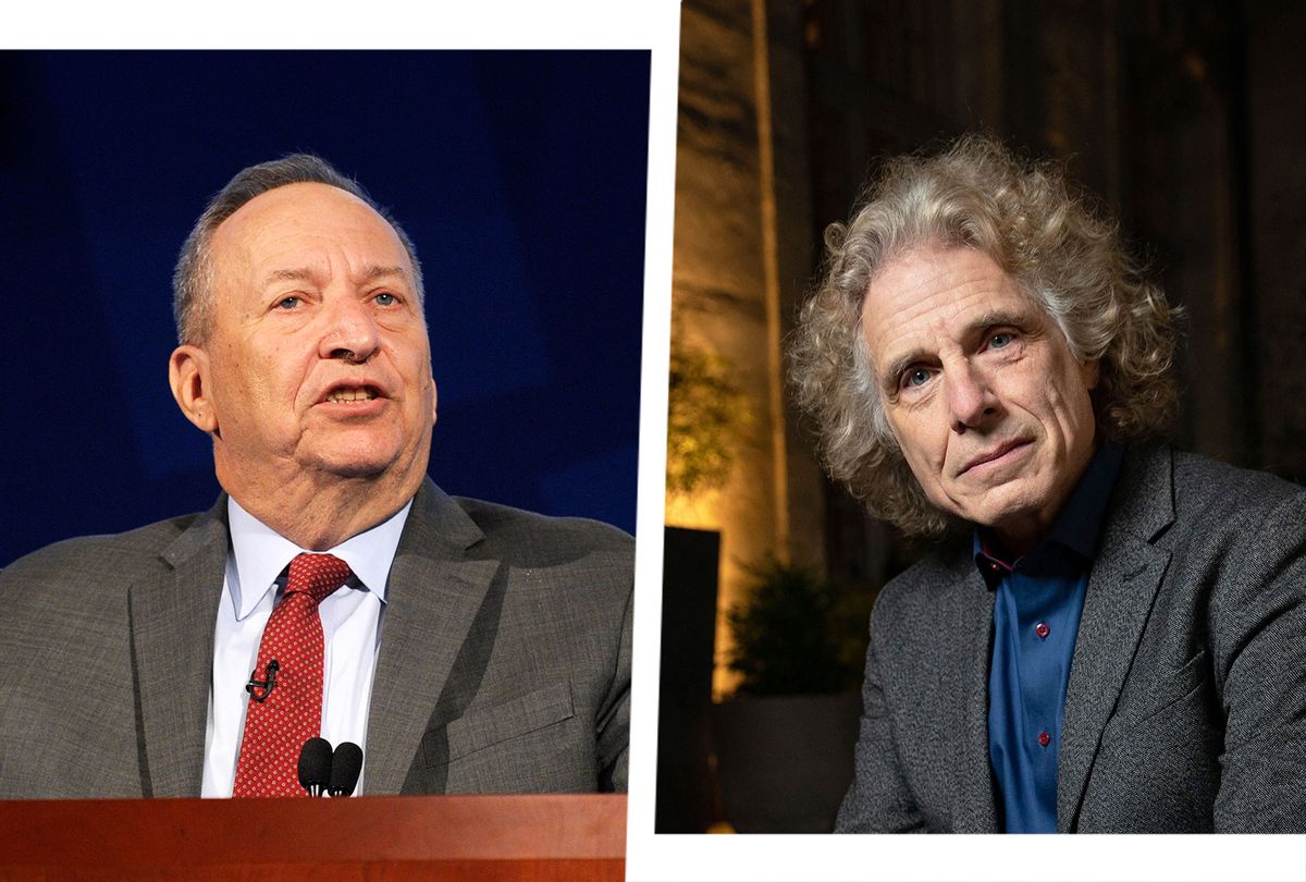 Larry Summers and Steven Pinker (Photo illustration by Salon/Getty Images)