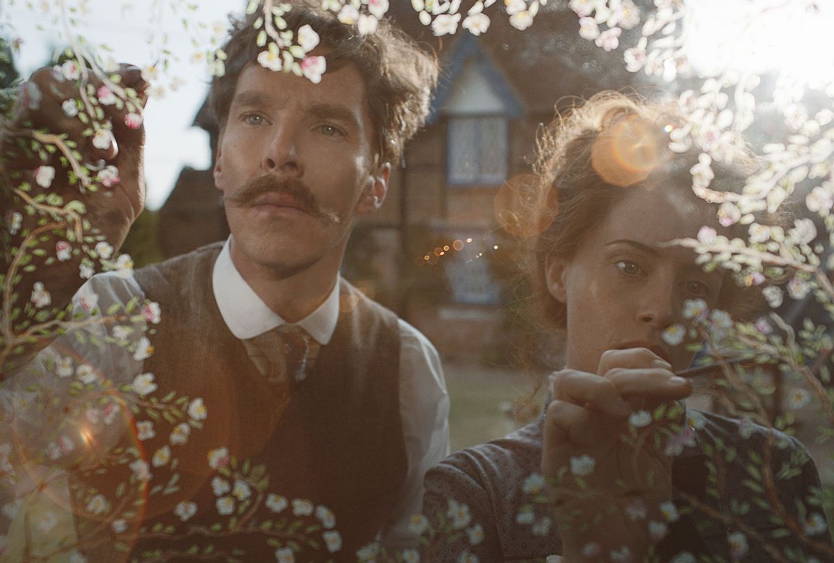 Benedict Cumberbatch and Claire Foy in "The Electrical Life of Louis Wain" (Amazon)