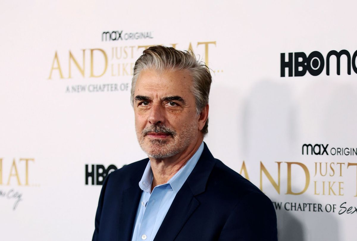 Chris Noth attends HBO Max's premiere of "And Just Like That" at Museum of Modern Art on December 08, 2021 in New York City (Dimitrios Kambouris/Getty Images)